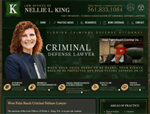 Tablet Screenshot of criminaldefensefla.com